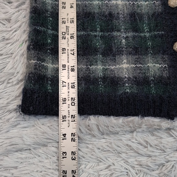 Vintage Christopher‎ & Banks Sweater Womens S Blue Cardigan Wool Blend Button Up - Picture 4 of 9